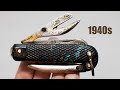 Restoring WW II British Army Military Pocket Knife. Restoration