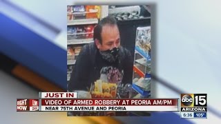 Do you recognize this Peoria armed robber?