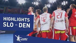 Highlights | Slovenia vs Denmark | Men's EHF EURO 2018