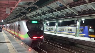 20220214 4235次EMU700型區間車 汐科車站1A月台 列車離站 No.4235 Local train Xike station Platfrom1A Train depart