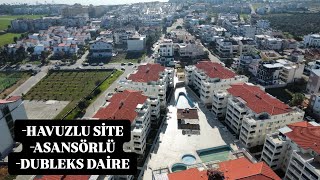 Didim Çamlık’ta Havuzlu Sitede Asansörlü Dubleks Daire! Plaja yürüme mesafesinde #didim #satılık