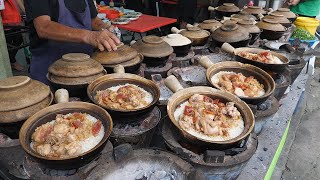 claypot chicken rice - malaysian street food