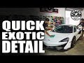 How To Detail Exotic Car Without Using Water! McLaren - Chemical Guys Car Care