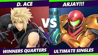 S@X 402 Online Winners Quarters - D. Ace (Cloud) Vs. ARJAY!!! (Samus) Smash Ultimate - SSBU