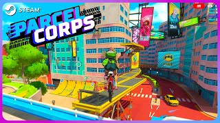 Parcel Corps - New Open World Bike Game Demo Gameplay