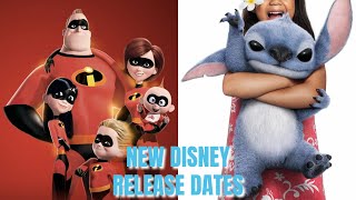 Movie News - New Disney Release Dates