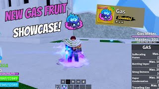 Gas Fruit ShowCase Blox Fruits DRAGON UPDATE