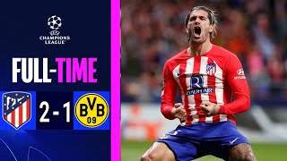 Atletico Madrid vs Dortmund 2-1 Highlights | UEFA Champions League 2023-24