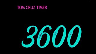 3600Second Countup Timer