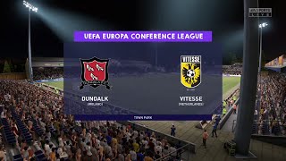 ⚽ Dundalk vs Vitesse ⚽ | UEFA Europa Conference League (12/08/2021) | Fifa 21