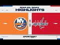 NHL Highlights | Islanders vs. Capitals - March 29, 2023