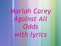 mariah carey against all odds with lyrics