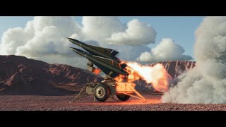 Missile launch and explosion | CGI sequence made with Houdini