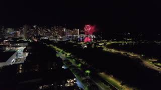 ハワイで毎週金曜日開催されるヒルトン花火！　Hilton fireworks held every Friday in Hawaii!