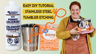 Etching Stainless Steel Tumblers! - WHAT!