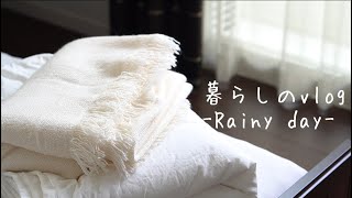 【暮らしのvlog】雨の日の過ごし方/雨の日掃除/家事のモチベーションを上げてくれるアイテム購入/父の日の贈り物