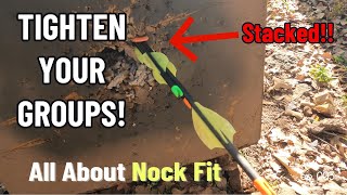 Shoot your bow, Like a PRO! All about Nock Fit!