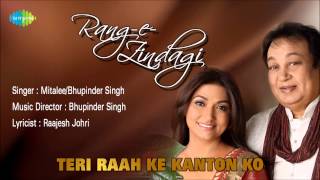 Teri Raah Ke Kanton Ko | Ghazal Song | Bhupinder Singh, Mitalee Singh