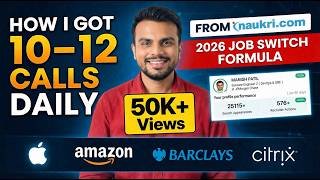 How I got interview calls from Naukri.com | Secret of Naukri.com | how to apply job in naukari.com