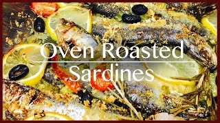 How to make Oven Roasted Sardines | Easy \u0026 Healthy Sardines Recipe