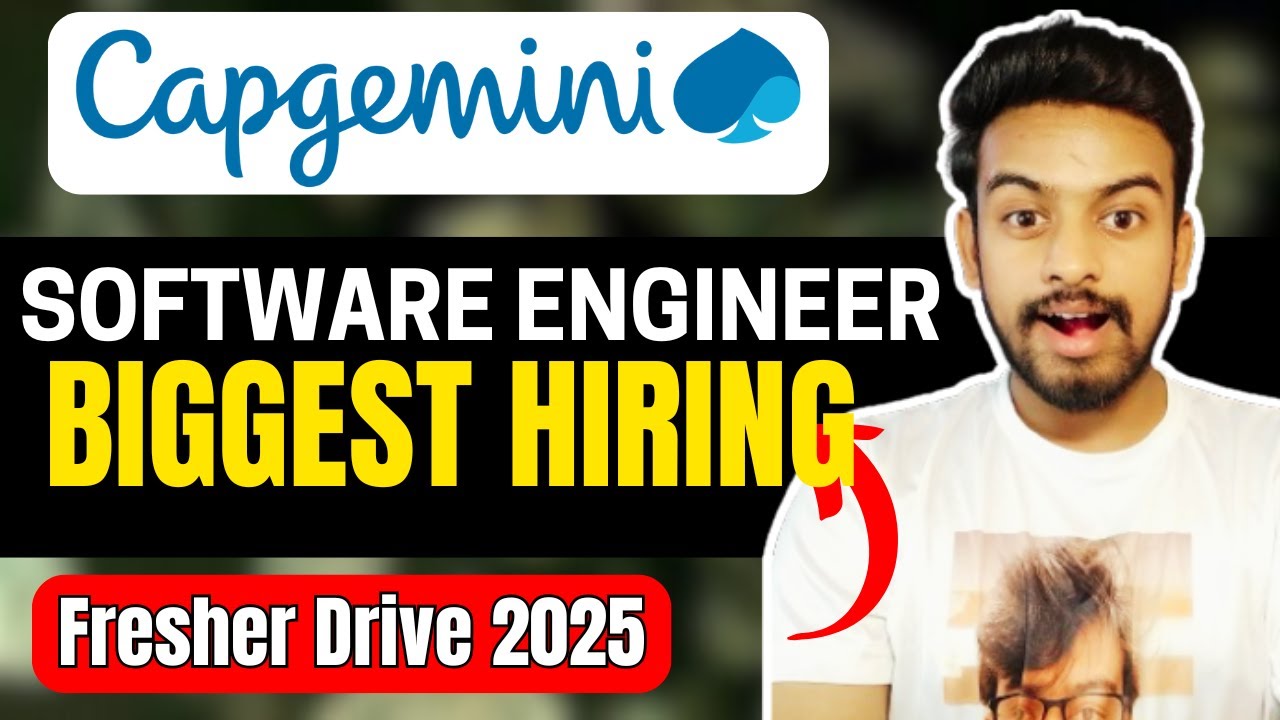 Capgemini Software Engineer Fresher Hiring Drive Off Campus Job
