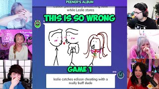 [All POV] FUSLIE CATCHES EDISON CHEATING | GARTIC PHONE FT OTV \u0026 FRIENDS