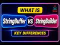 What is the difference between StringBuffer and StringBuilder in Java | Core Java Interview Question