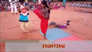 KARATE STUNTS-AP BALAYOGI GURUKULAM (G),SATHYAVEDU