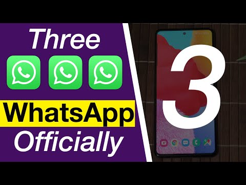 Instale 3 WhatsApp oficialmente en un teléfono Samsung Android