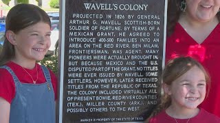Marker in Texarkana honors first European settlers to what would become East Texas