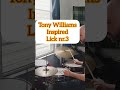 Drum Lesson! Tony Williams Inspired Jazz Lick nr.3!