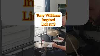 Drum Lesson! Tony Williams Inspired Jazz Lick nr.3!