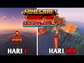 Minecraft: 100 Hari Di Minecraft Hardcore Tapi Ocean Only