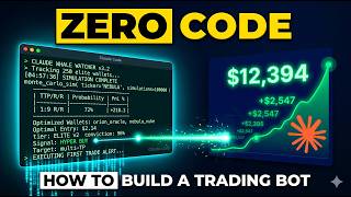 How to Actually BUILD a CLAUDE TRADING BOT (10 Minutes)