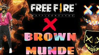 FREE FIRE X BROWN MUNDE | GARENAFREEFIRE | AP DHILLON | GMINXR | #shorts