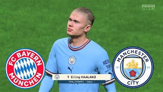 Can Erling Haaland surprise Manchester City ? | Bayern Munich Vs Manchester City | FIFA 23 Gameplay