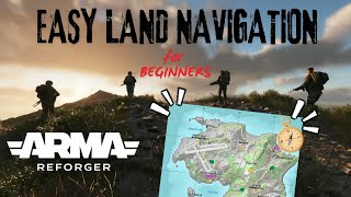 ARMA Reforger | EASY land navigation guide for beginners.