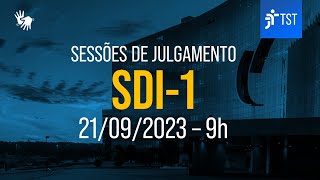 SDI-1 | Assista à sessão do dia 21/09/2023