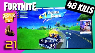 48 KILLS con unos niños | Fortnite #C5 #OG2Remix