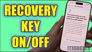 How to Set Up or Remove Apple Account Recovery Key on iPhone
