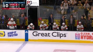 All 3rd period misconducts, Tkachuk with two 10 min misconducts in one game 2022 - 2023 Playoffs