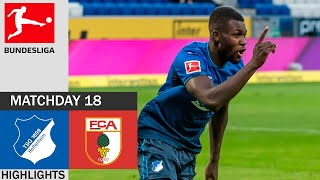 TSG Hoffenheim vs Augsburg 3-1 Highlights & Goals | Bundesliga 2021/22