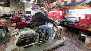 1958 Harley-Davidson Panhead.