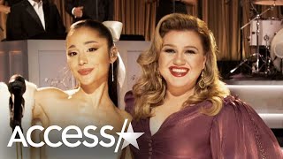 Kelly Clarkson & Ariana Grande Debut Duet In Christmas Special