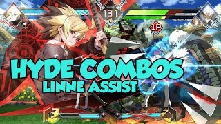 BBTAG - Hyde - Combos with inputs