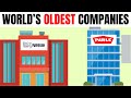 Which companies are the oldest in the world?