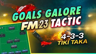 BROKEN ATTACKING 4-3-3 SCORES 4+ GOALS PER GAME! | FM23 Best Tactics