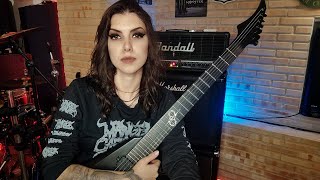 CRYPTA  - I Resign (Guitar Playthrough by Tainá Bergamaschi) | Napalm Records