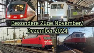 Besondere Züge November/ Dezember 2024 | EmilEisenbahn | #trainspotting #train #züge #train #railway