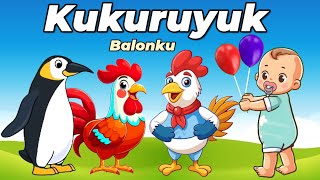 Balonku Ada Lima - Kukuruyuk Ayam Berkokok Dan Lagu Anak Anak Lainnya - Kompilasi Lagu Anak.